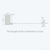 Telescopic Laundry Clothesline – Adjustable Drying Rope for Easy Use