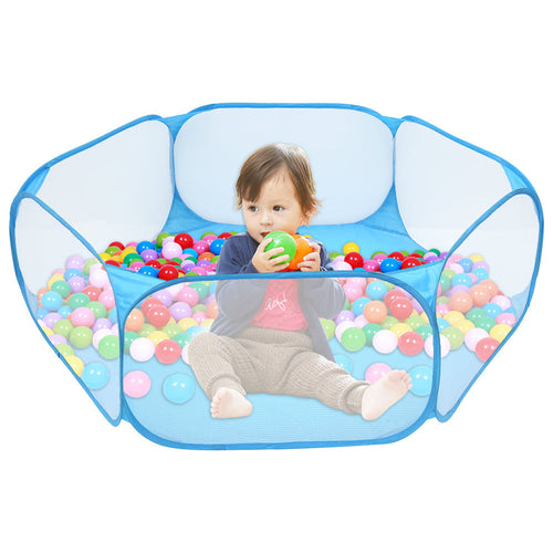Foldable Kids Play Tent & Ocean Ball Pit – Pop‑Up Crawling Pool for Toddlers, Indoor & Outdoor Game House with Balls