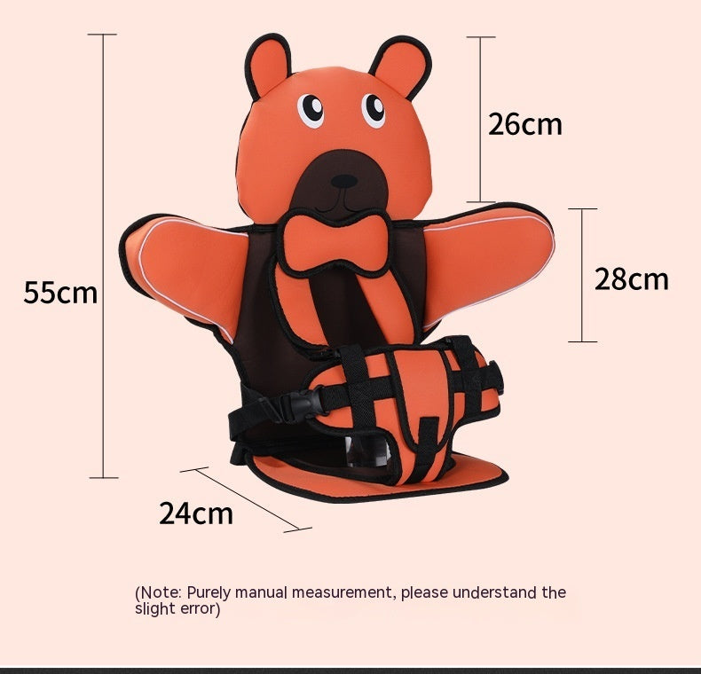 Portable Child Safety Car Seat – Lightweight & Easy-to-Install Travel Booster Seat