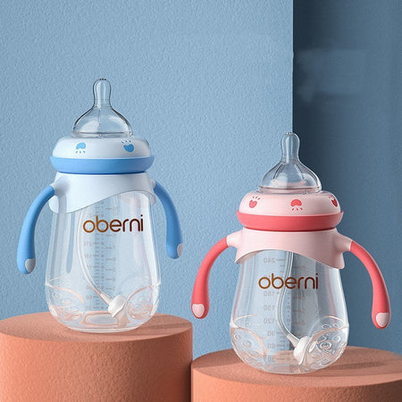 Anti-Colic Baby Bottle – Air Vent Design, Anti-Fall & Easy-to-Clean Milk Bottle