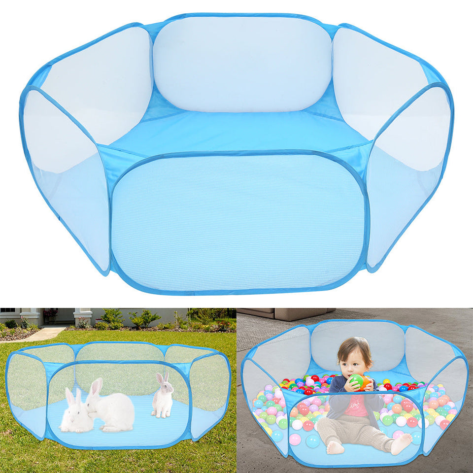 Foldable Kids Play Tent & Ocean Ball Pit – Pop‑Up Crawling Pool for Toddlers, Indoor & Outdoor Game House with Balls