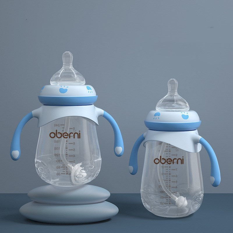 Anti-Colic Baby Bottle – Air Vent Design, Anti-Fall & Easy-to-Clean Milk Bottle