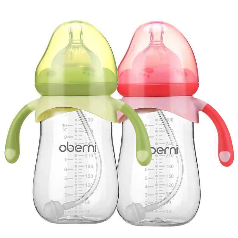 Anti-Colic Baby Bottle – Air Vent Design, Anti-Fall & Easy-to-Clean Milk Bottle