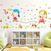Giraffe Growth Chart Wall Sticker for Kids Room – Self‑Adhesive Height Ruler Decal, Nursery Decor up to 160 cm
