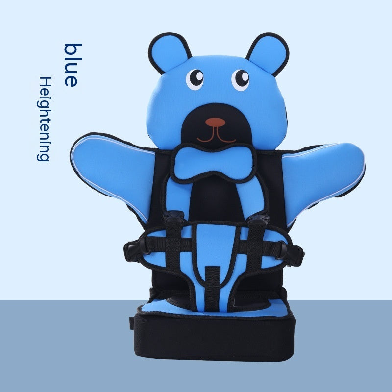 Portable Child Safety Car Seat – Lightweight & Easy-to-Install Travel Booster Seat