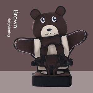 Portable Child Safety Car Seat – Lightweight & Easy-to-Install Travel Booster Seat