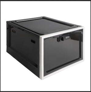 Secure Fridge Organiser with Combination Lock – Lockable Food Storage Box