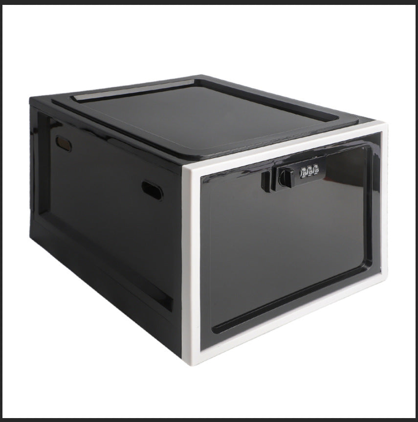 Secure Fridge Organiser with Combination Lock – Lockable Food Storage Box