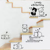 Giraffe Growth Chart Wall Sticker for Kids Room – Self‑Adhesive Height Ruler Decal, Nursery Decor up to 160 cm