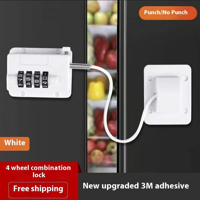 Punch-Free Child Safety Lock with Password – No Drill Baby Proofing Solution