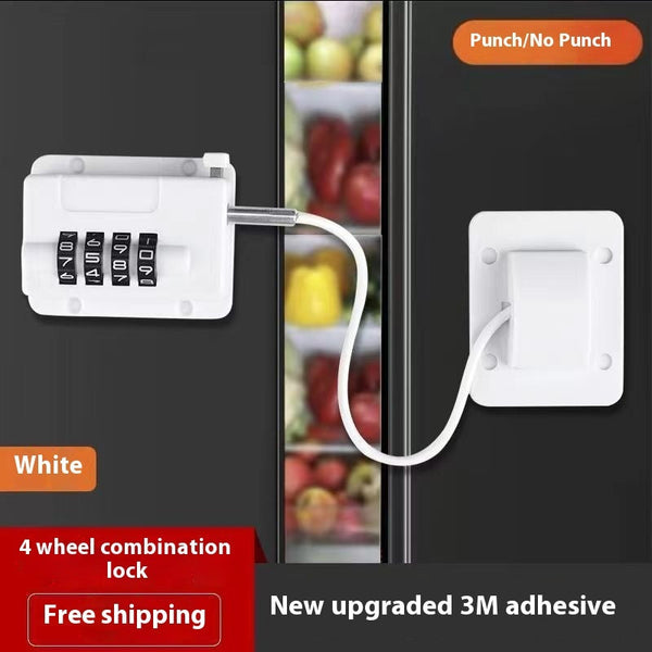 Punch-Free Child Safety Lock with Password – No Drill Baby Proofing Solution