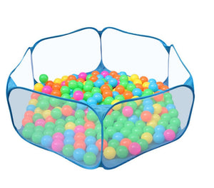Foldable Kids Play Tent & Ocean Ball Pit – Pop‑Up Crawling Pool for Toddlers, Indoor & Outdoor Game House with Balls