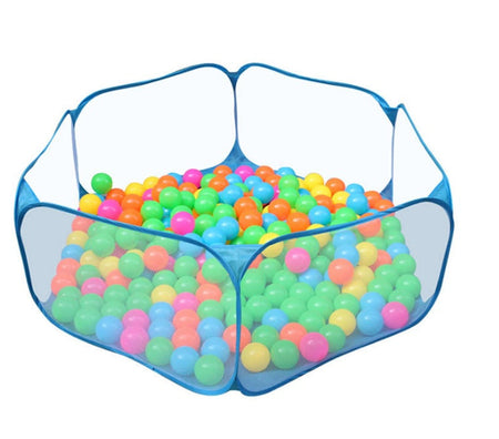 Foldable Kids Play Tent & Ocean Ball Pit – Pop‑Up Crawling Pool for Toddlers, Indoor & Outdoor Game House with Balls
