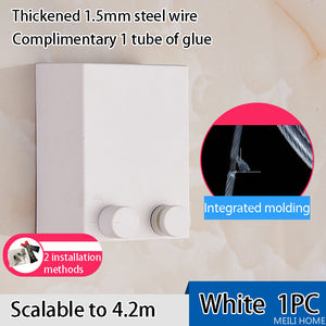 Telescopic Laundry Clothesline – Adjustable Drying Rope for Easy Use