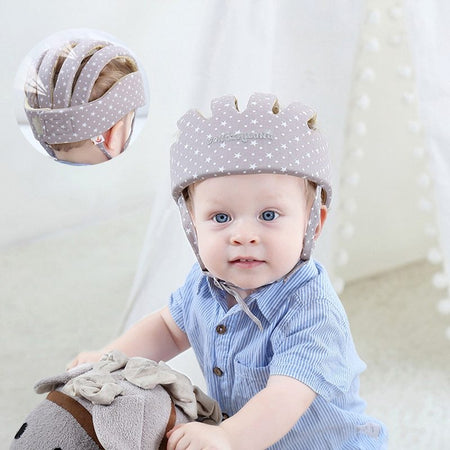 Soft Cotton Protective Hat for Toddlers