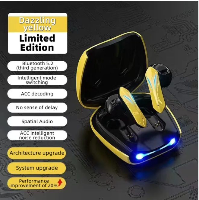 Bluetooth Gaming Earphones – True Wireless Stereo Sound