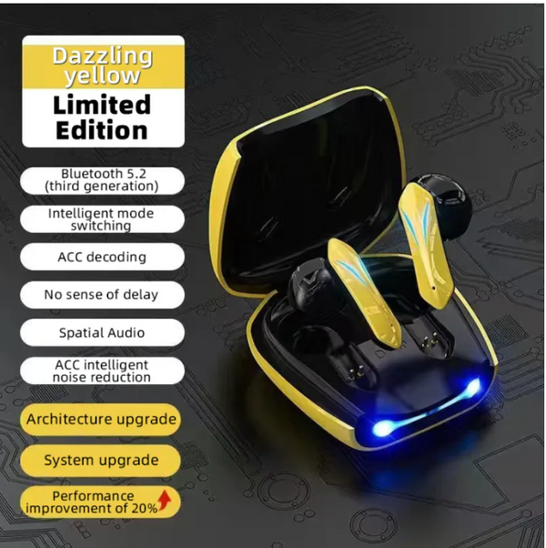 Bluetooth Gaming Earphones – True Wireless Stereo Sound