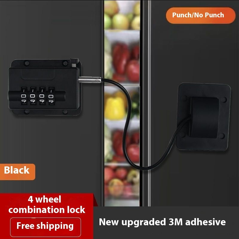 Punch-Free Child Safety Lock with Password – No Drill Baby Proofing Solution