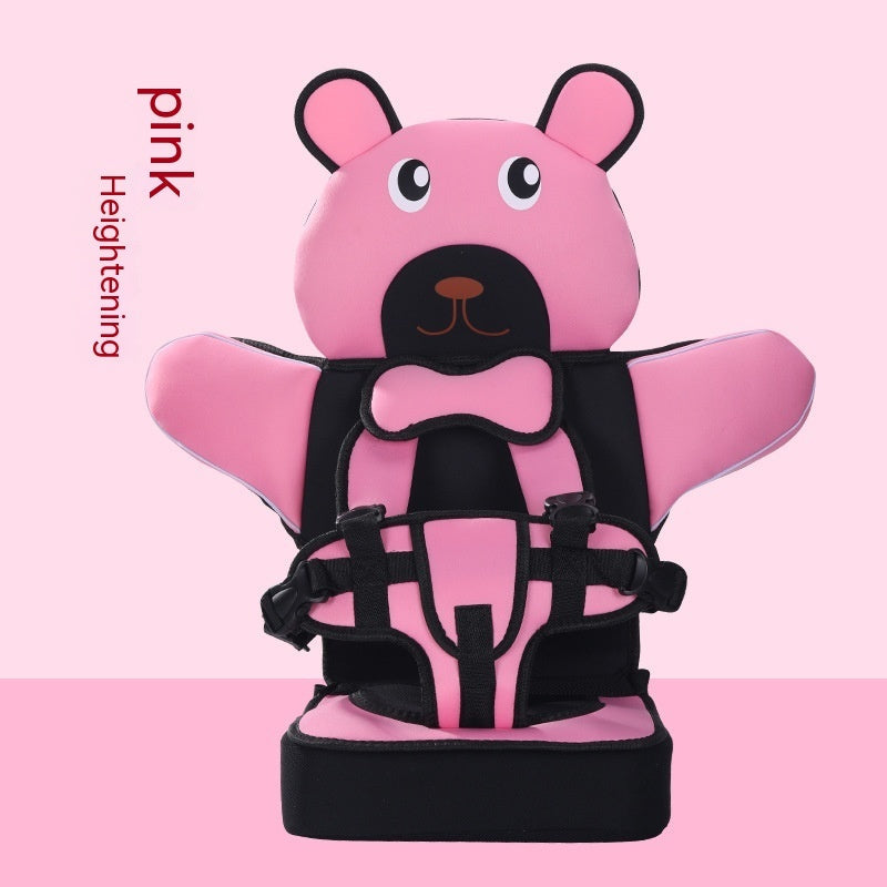 Portable Child Safety Car Seat – Lightweight & Easy-to-Install Travel Booster Seat